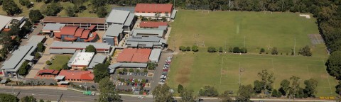Aerial view of College