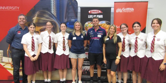 STEM students at Griffith University.