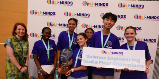 STEM Optiminds winners